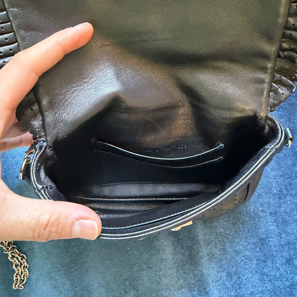 RARE Vintage Christian Dior Black Perforated Cannage Leather
New Lock Mini Bag - Picture 6 of 10